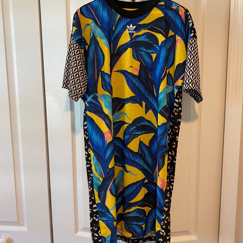 Adidas X Farm Rio T-Shirt Dress